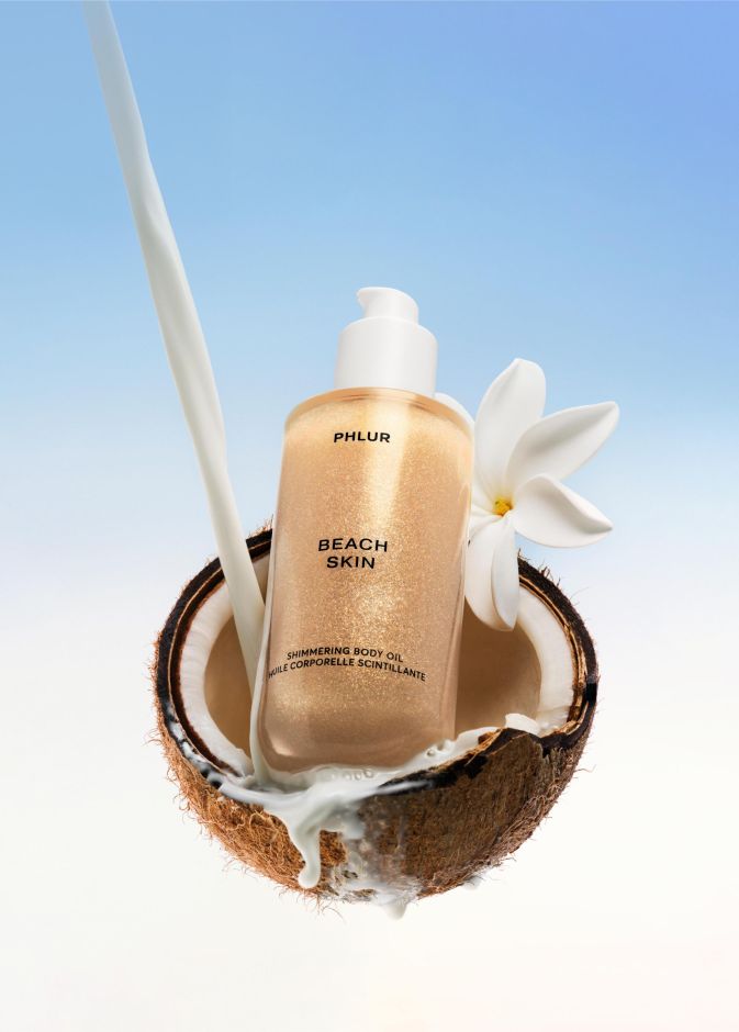 زيت الجسم اللامع Beach Skin من PHLUR
