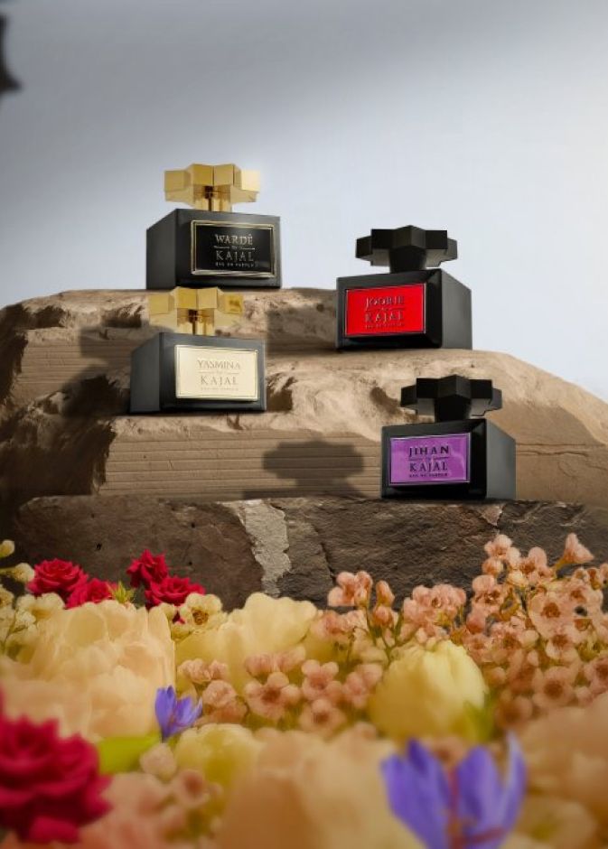 مرطبان زعفران صغير يشعل شرارة الإلهام لابتكار عطر "JIHAN"