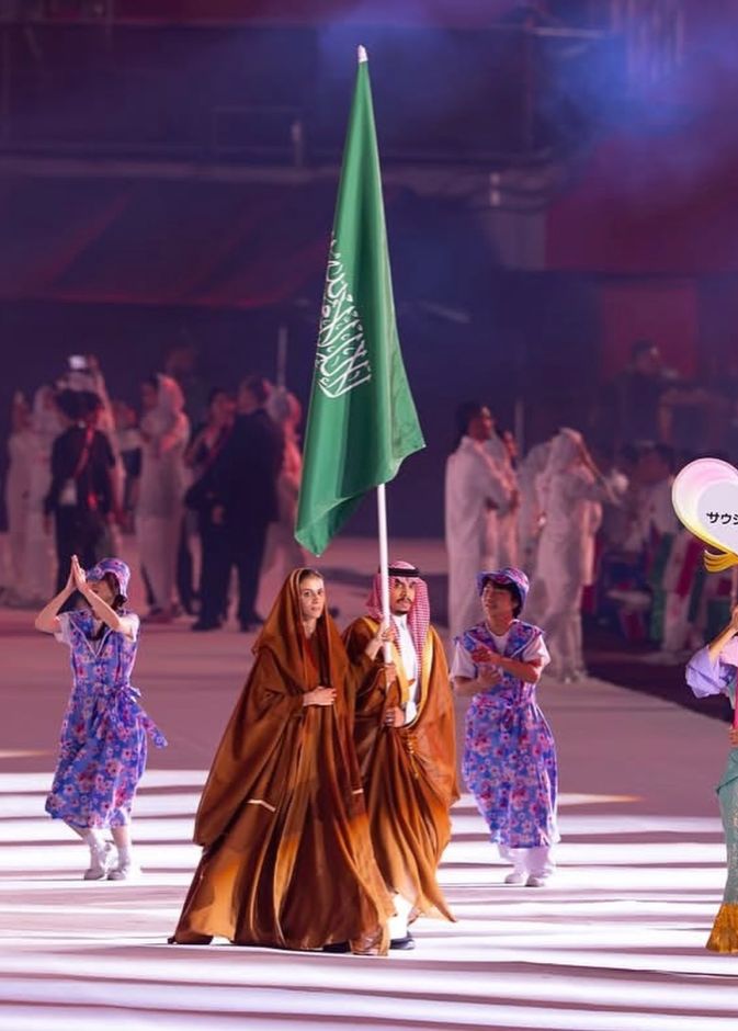 من هي يارا العمري التي رفعت راية السعودية في افتتاح آسياد ناغويا 2026؟