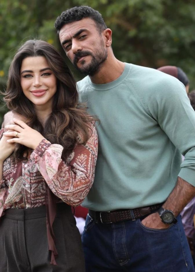 يارا السكري وأحمد العوضي