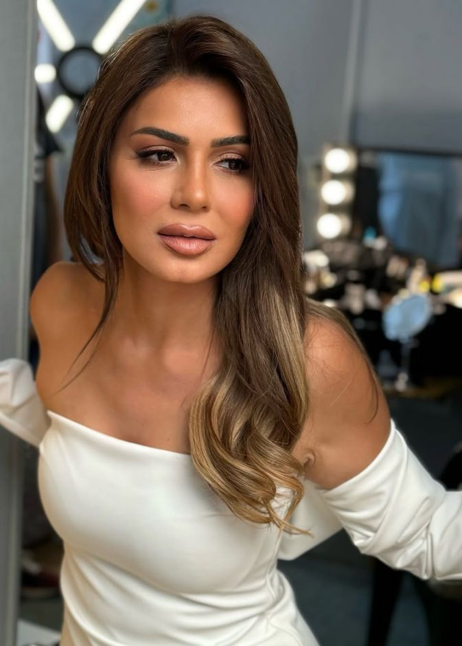 الفنانة نجلاء بدر صورة من انستغرامها.