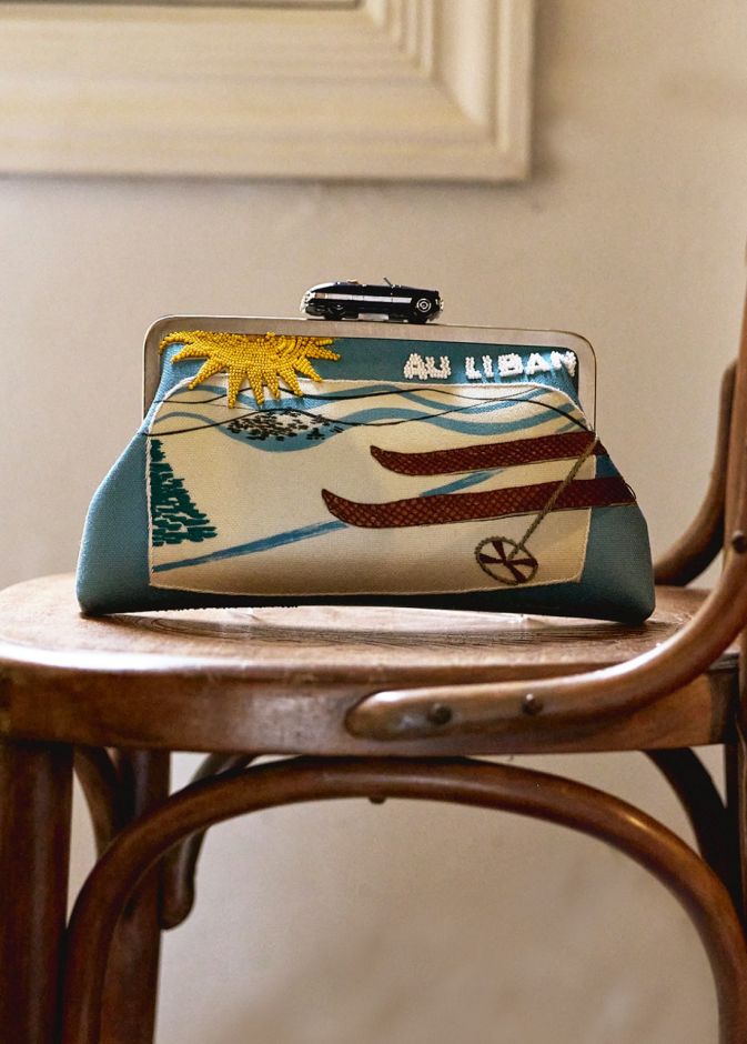 Love, Lebanon‏... رسالة حب مُطرزة بالشغف لدار ‏Sarah’s Bag‏ ‏
