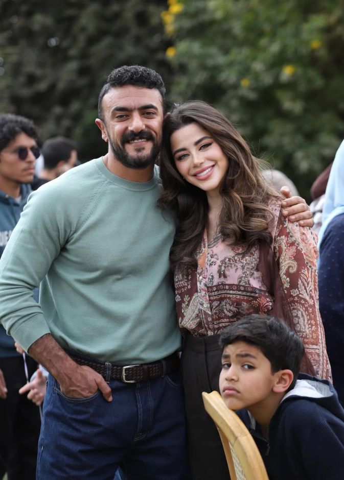 يارا السكري وأحمد العوضي