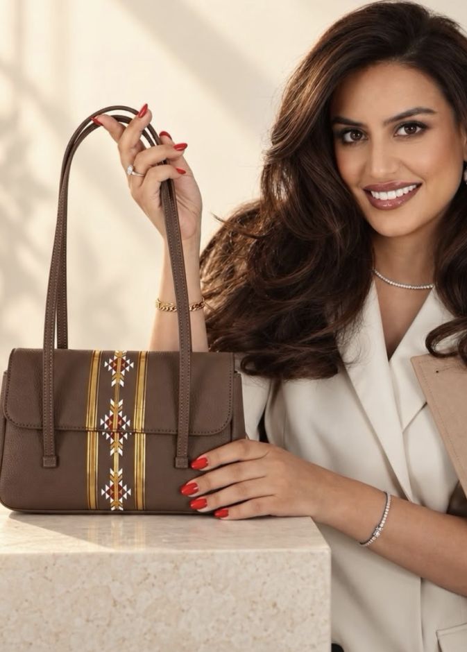 خاص "هي": أمينة العباسي تعيد قراءة السدو في حقائب Amina Gallery