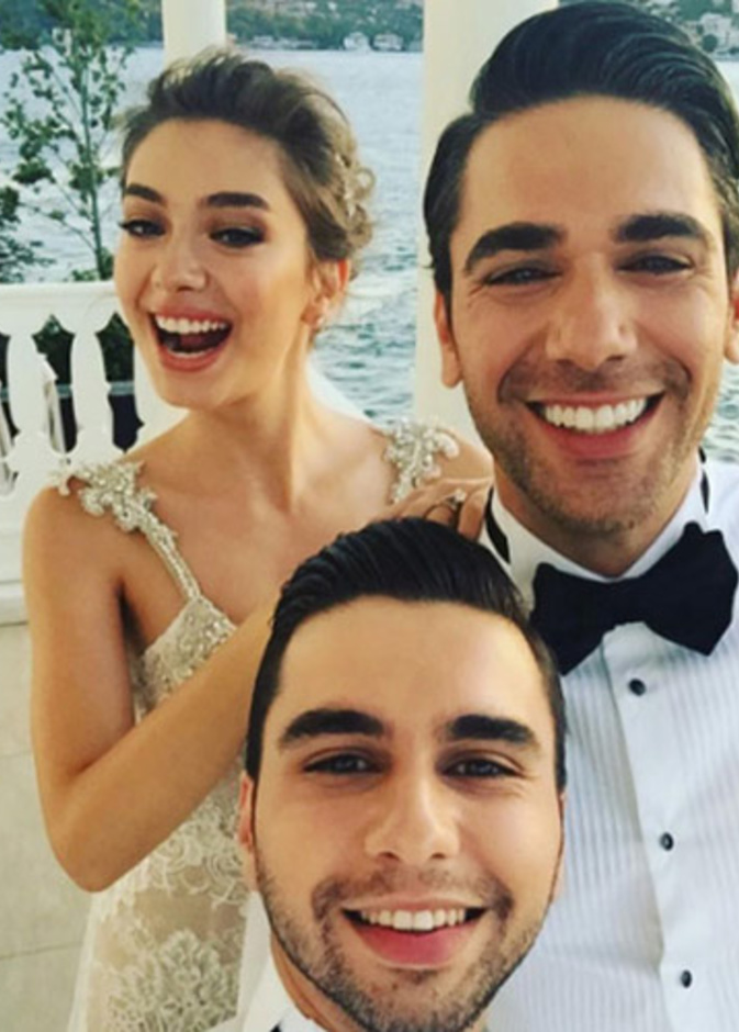 قادير دوغلو وزوجته وشقيقه