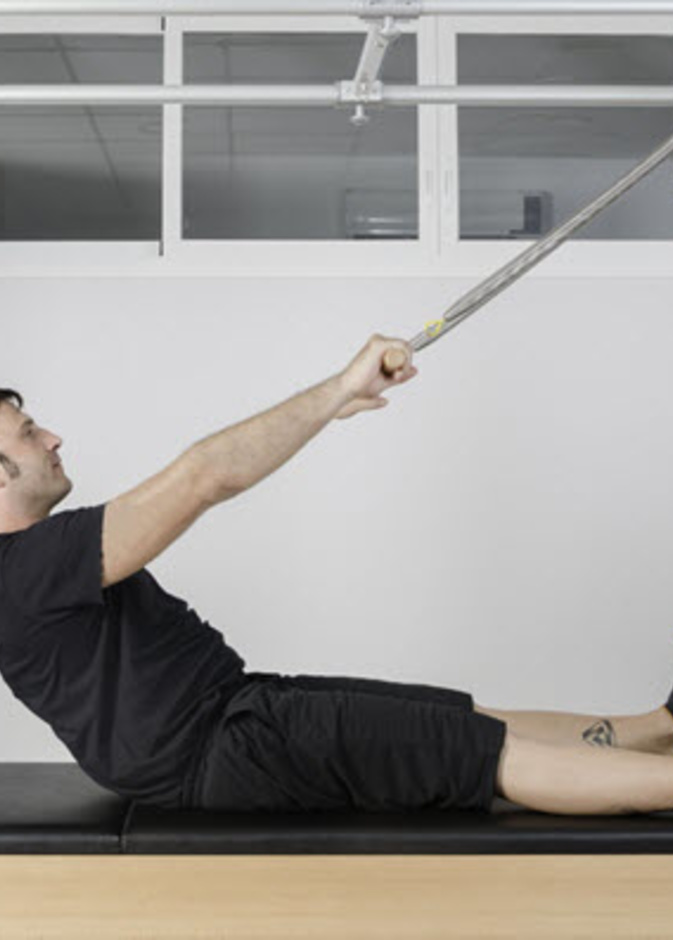 البيلاتس رياضة مهمة لتقوية عضلات و جسم الرجل كما تساعد على تخفيف الوزن