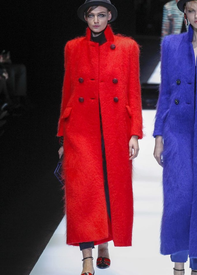 مجموعة جورجيو أرماني لخريف وشتاء 2017