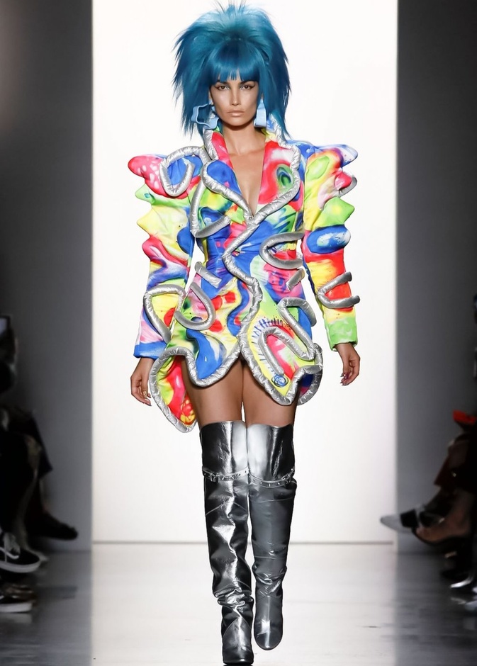 اسبوع الموضة في نيويورك 2019 ازياء JEREMY SCOTT الفاخرة لربيع و صيف 2020  