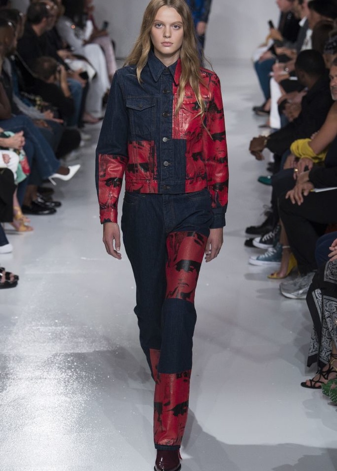  ازياء كالفن كلاين في أسبوع الموضة النيوركى للصيف