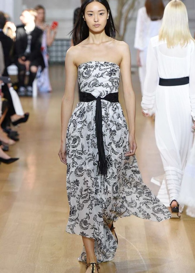 مجموعة اوسكار دي لا رنتا لموسم ربيع وصيف 2017