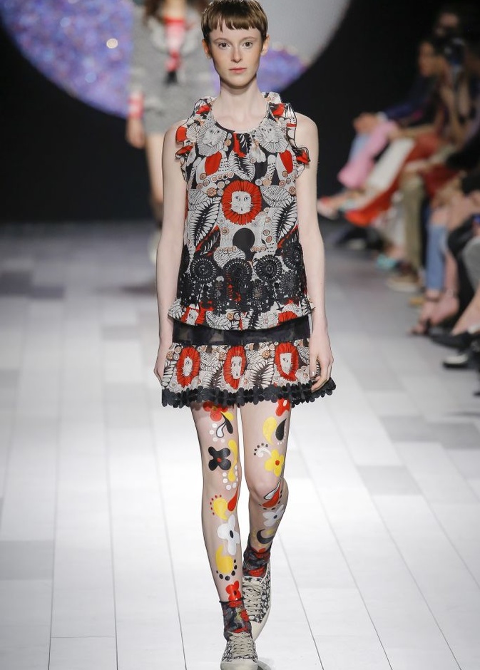 مجموعة Anna Sui لربيع وصيف 2018