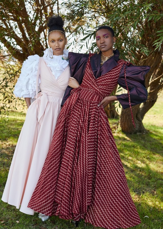 عرض ازياء OSMAN لربيع وصيف 2021 من اسبوع لندن للموضة