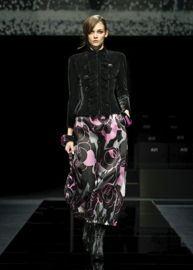 مجموعة جورجيو أرماني خريف وشتاء 2020-2021 من ميلانو