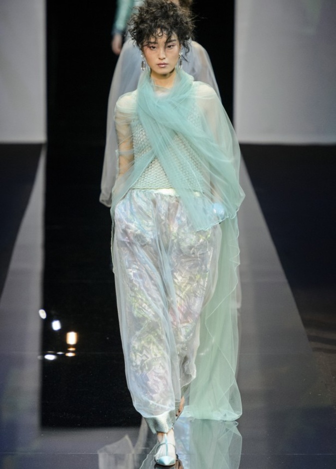 مجموعة Giorgio Armani لربيع وصيف 2019