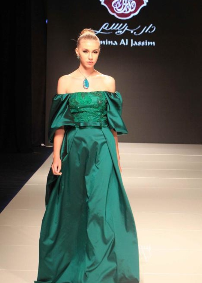 عرض ازياء امينة الجاسم لخريف 2018
