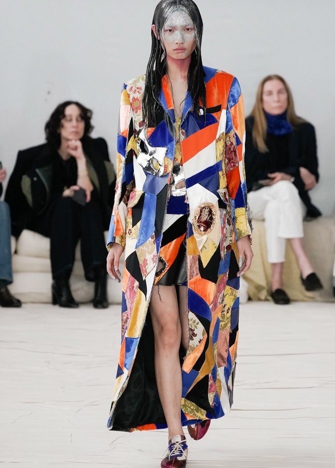 خطوط تجريدية في عرض مجموعة Marni FW20