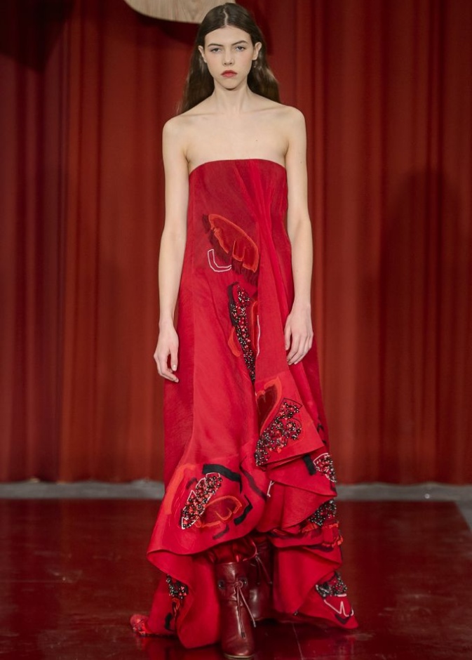 أحدث عروض أزياء دار Roksanda لخريف وشتاء 2018