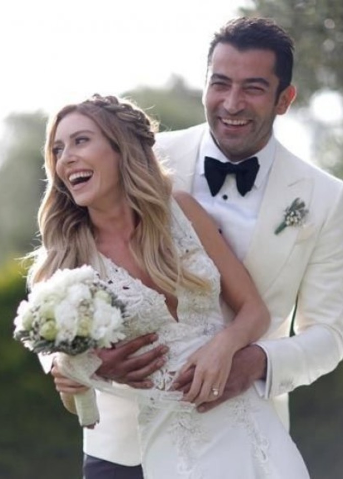 كينان اميرزالي اوغلو وزوجته