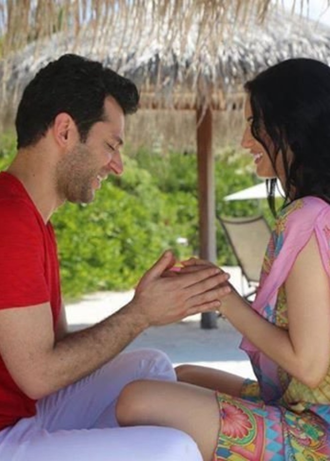 ايمان الباني ومراد يلدريم