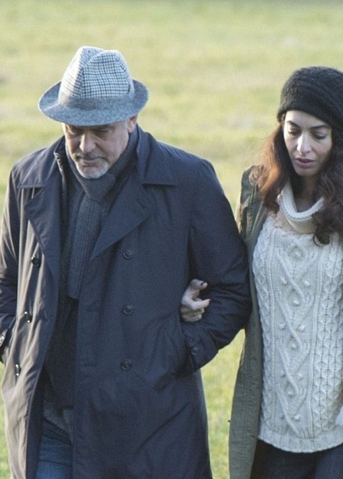أمل كلوني وجورج كلوني