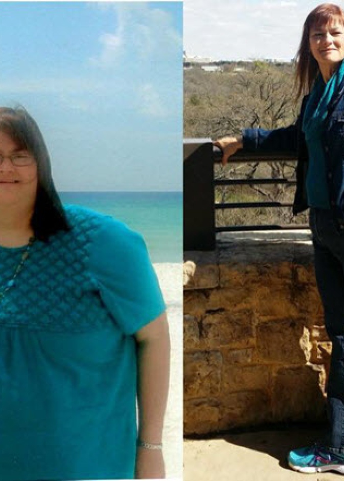 نجحت كلارا في إنقاص حوالي 110 كيلوغرام من وزنها