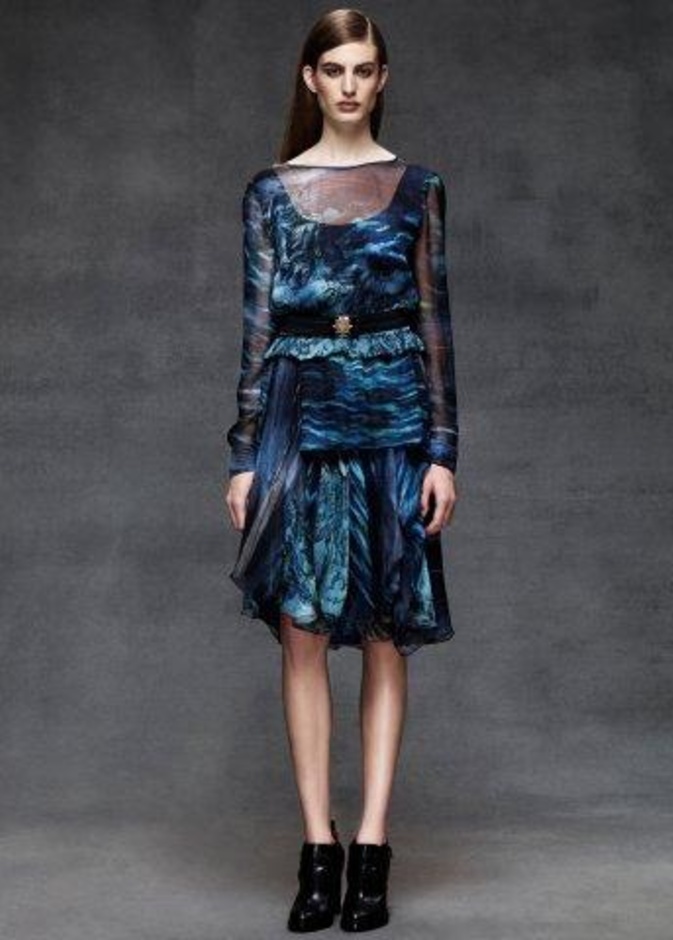 مجموعة Alberta Ferretti ما قبل الخريف 2014