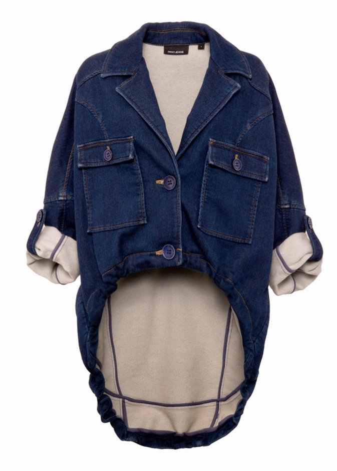BILLBOARD WASH DENIM BATWING JACKET