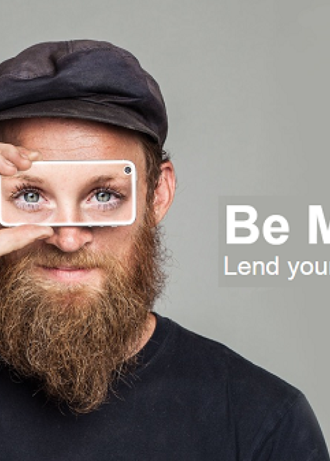 Be Me Eyes.. ساعدي المكفوفين في حياتهم اليومية