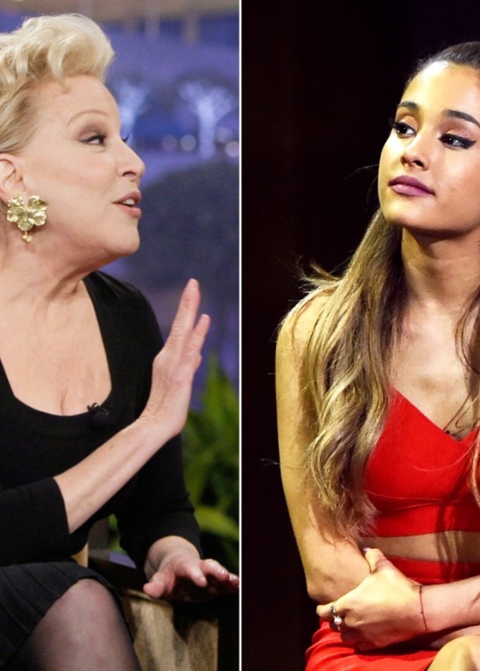 Bette Midler and Ariana Grande