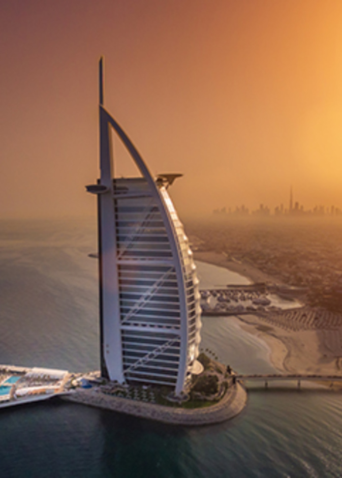 تراس برج العرب .. منصة سياحية استثنائية