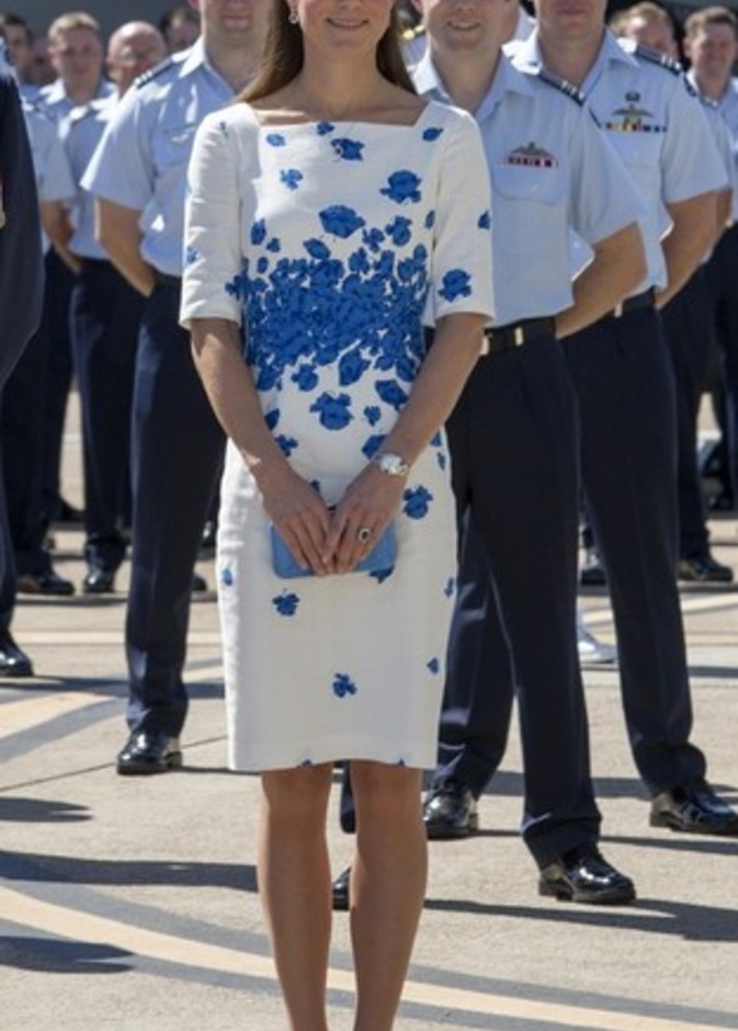 Catherine, Duchess of Cambridge in L.K. Bennett
