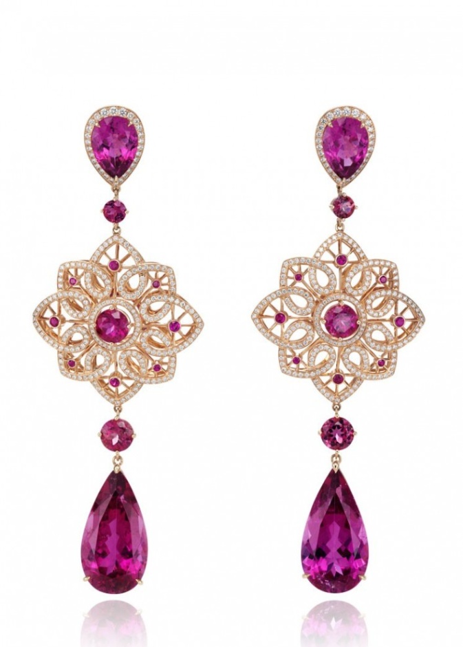 مجوهرات زفافك من الماس والياقوت