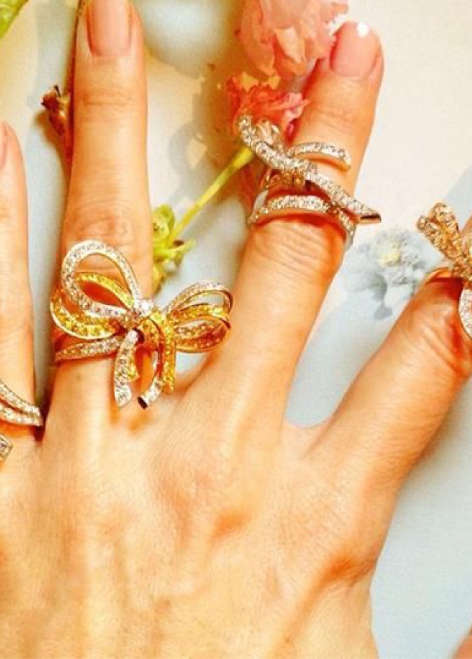 خواتم "البابيون" أناقة بغاية الأنوثة