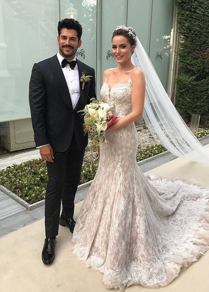 زفاف فهرية افجان وبوراك أوزجفيت