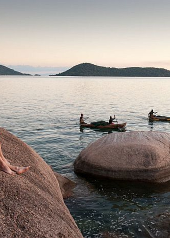 Domwe بحيرة -جزيرة - رحلة الكاياك لشهر العسل