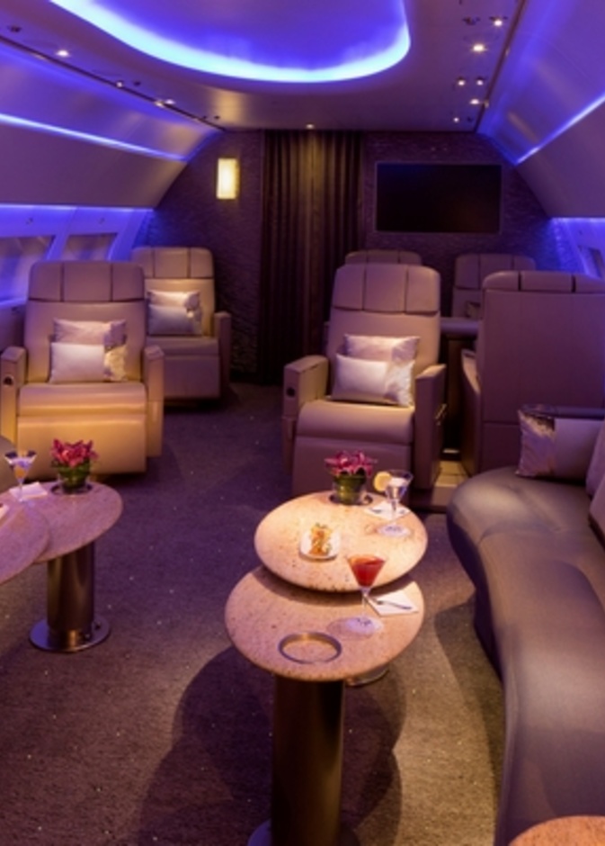 بالفيديو: طائرة الفخامة من "الإمارات للطيران الخاص"