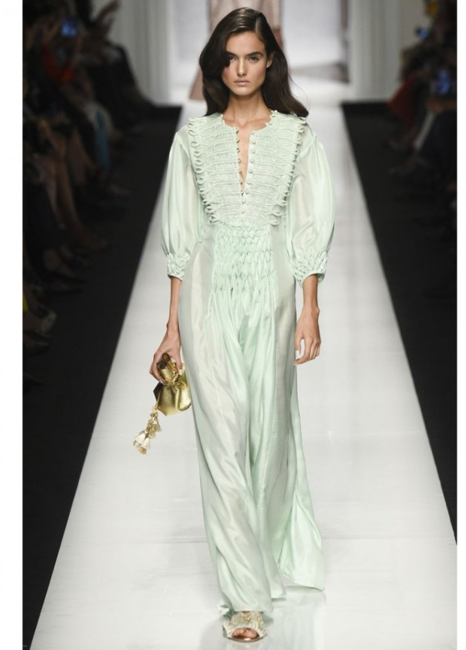 Etro جلابية معرقة من