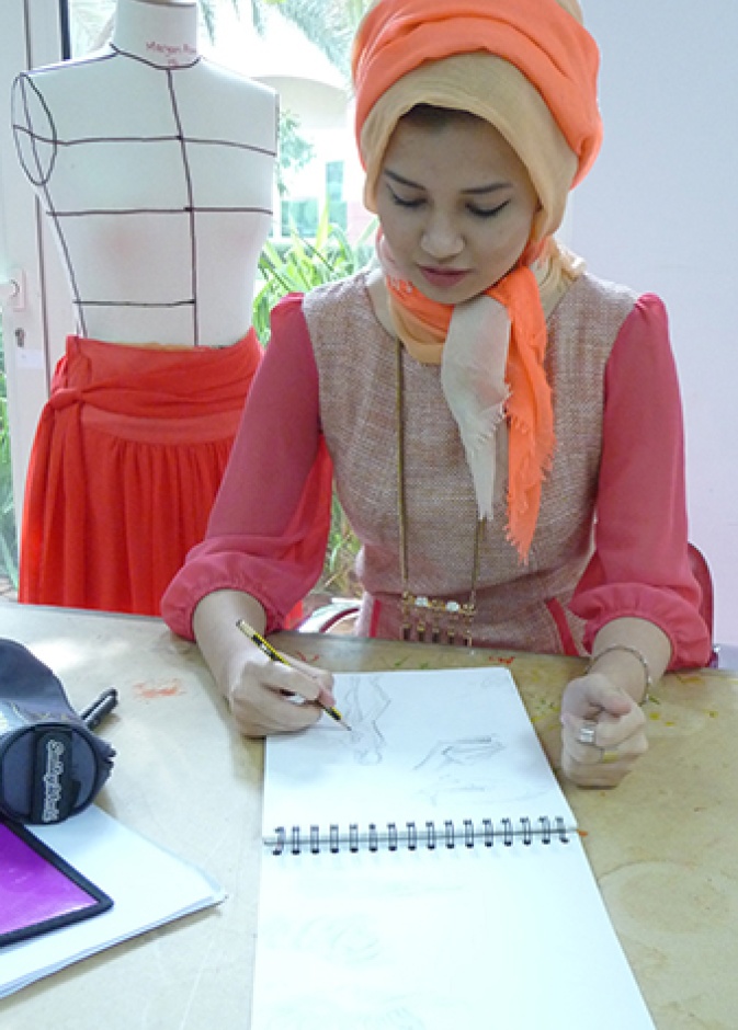Esmod Dubai iFash and abaya course
