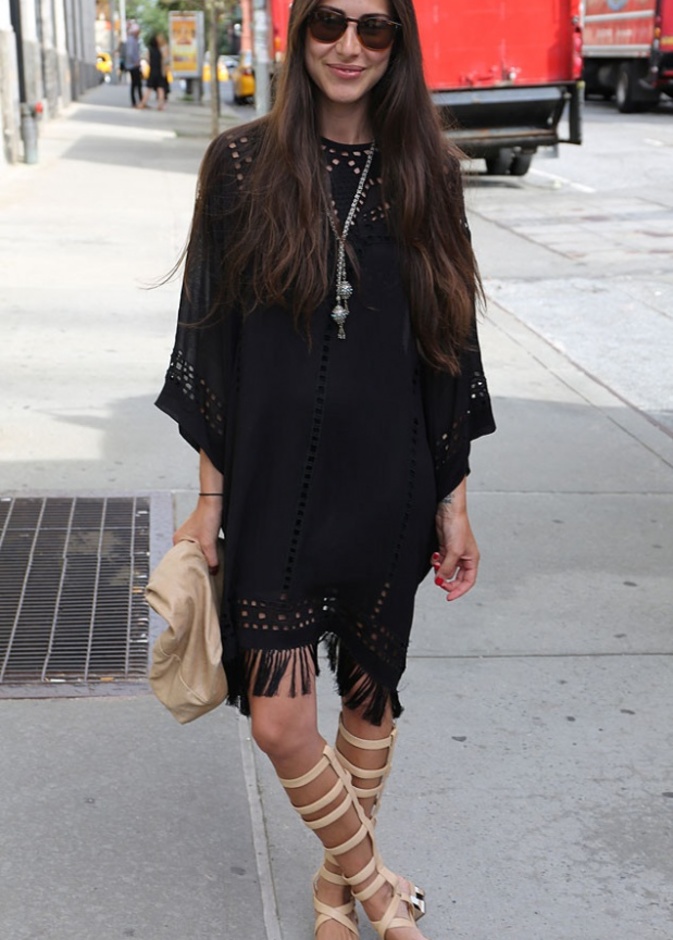 Felicity Sargent in Gladiator Sandals