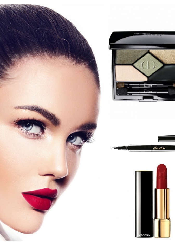 مكياجك بألوان اليوم الوطني الإماراتي