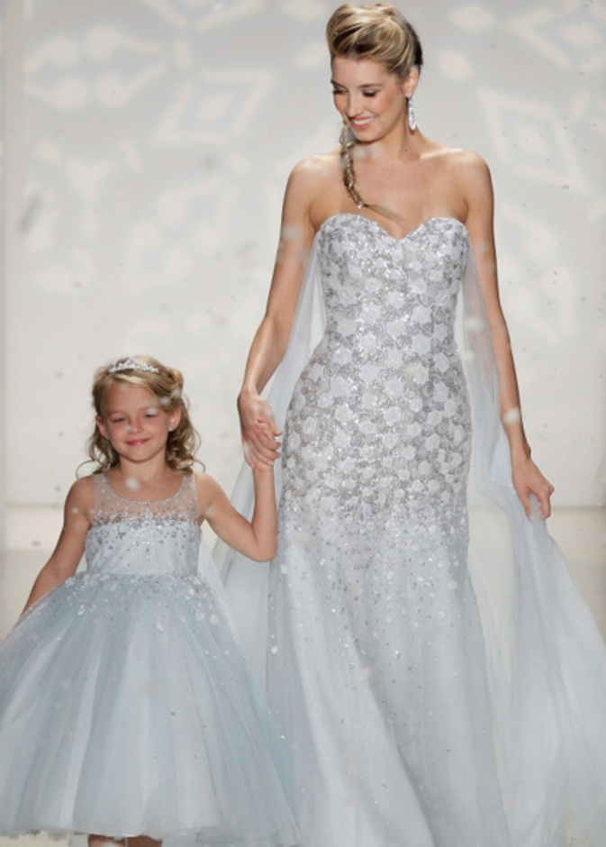 بالفيديو: فستان زفافك من وحي أميرة Frozen 