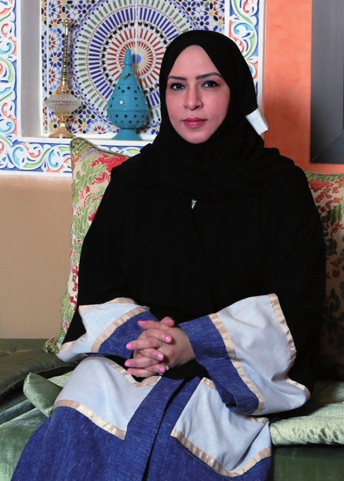 سحر الحمود مسؤولة العلاقات العامة في شركة "أرامكو" في الرياض