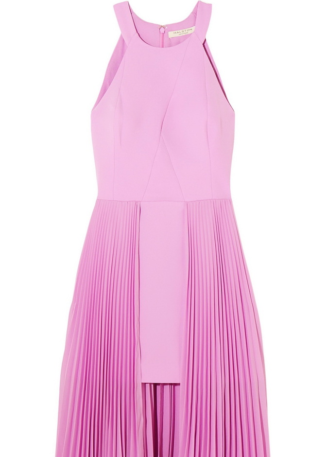 Halston Heritage فستان ناعم من