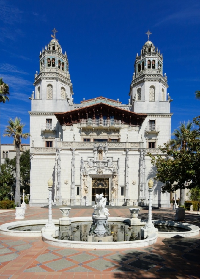 Hearst Castle villa in Beverly Hills, Los Angeles, US State