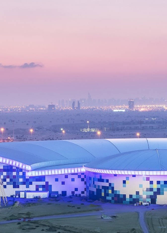 أكبر وجهة ترفيهية مغطاة بالعالم