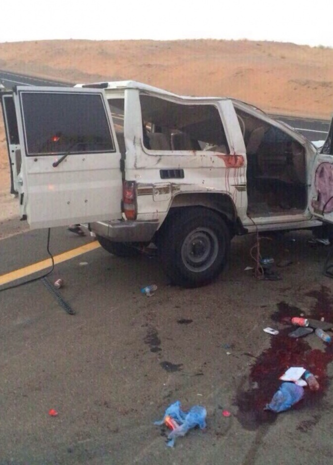 بالفيديو: إنقلاب سيارة "مفحط" يودي بحياة شابين سعوديين