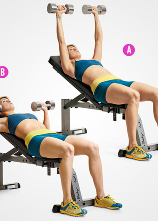 Incline Dumbbell Press