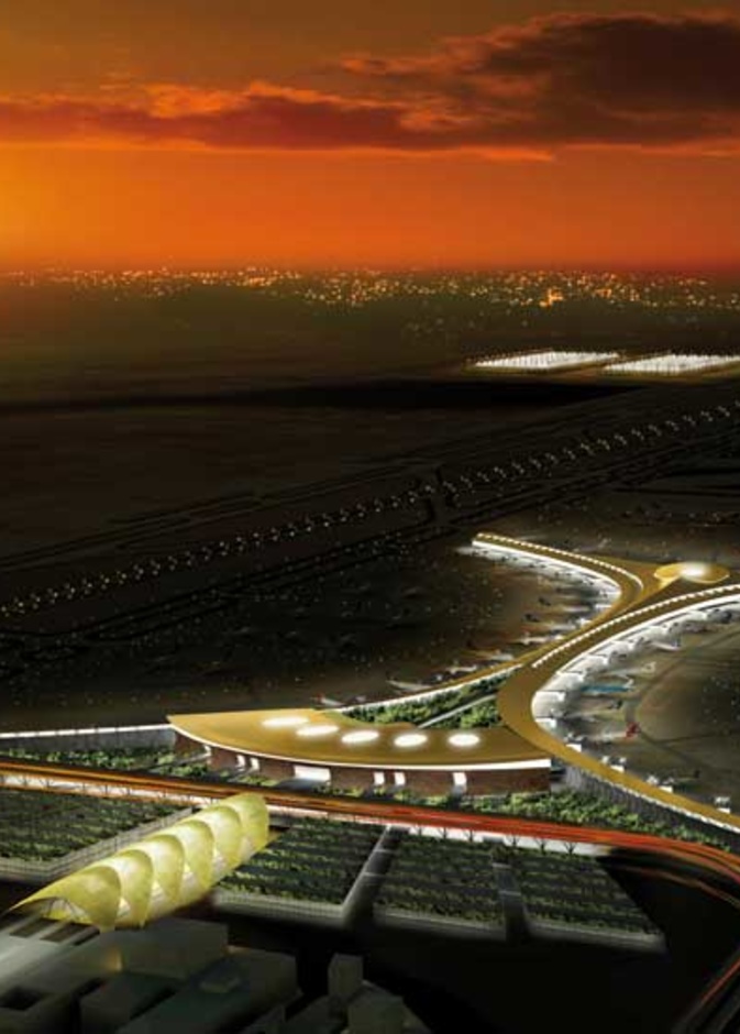مطار الملك عبدالعزيز في جدة أفضل مشروع هندسي