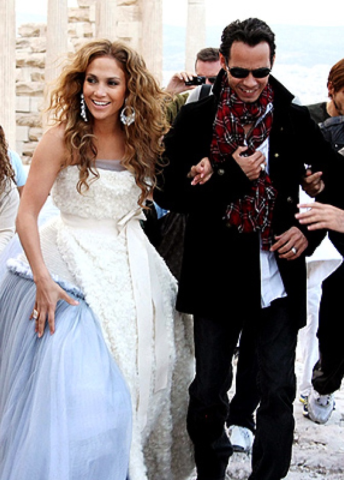 Jennifer Lopez and Marc Anthony 