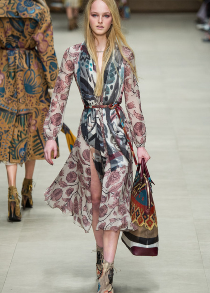 Burberry: مجموعة رومانسية خريفية